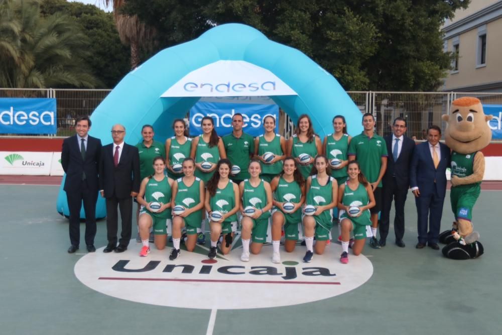 El Unicaja presenta a sus categorías inferiores