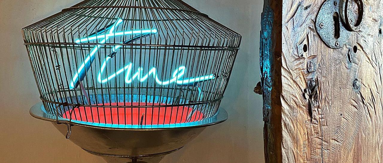 ‘Time’, creación realizada en 2020 por Olivia Steele que se incluye en la exposición colectiva.  | MONDO GALERÍA