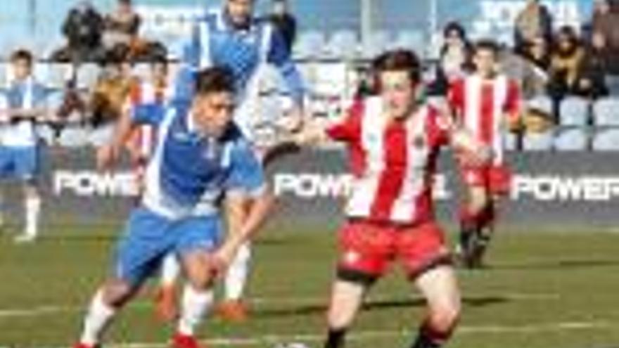 Victòria de prestigi del juvenil          del Girona al camp de l&#039;Espanyol