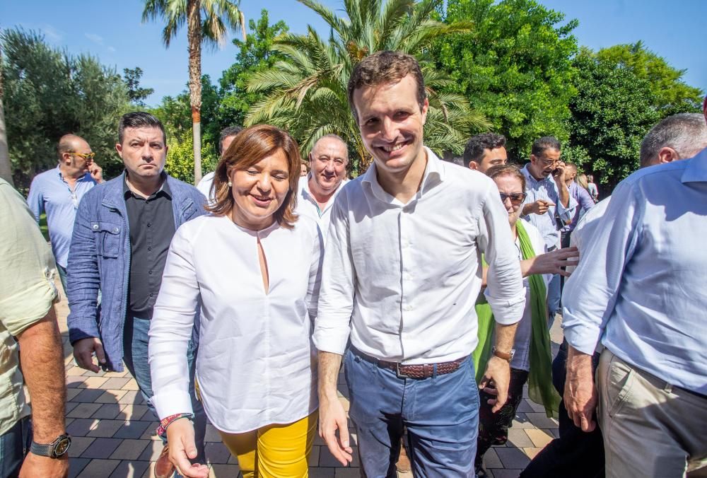 Mitin de Pablo Casado en la Pobla de Farnals