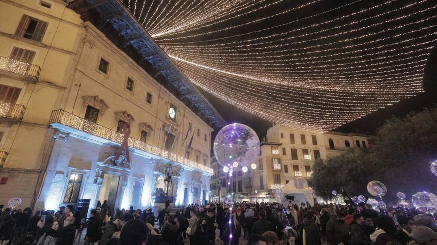 El encendido de las luces de Navidad de Palma se adelanta este año al 19 de  noviembre