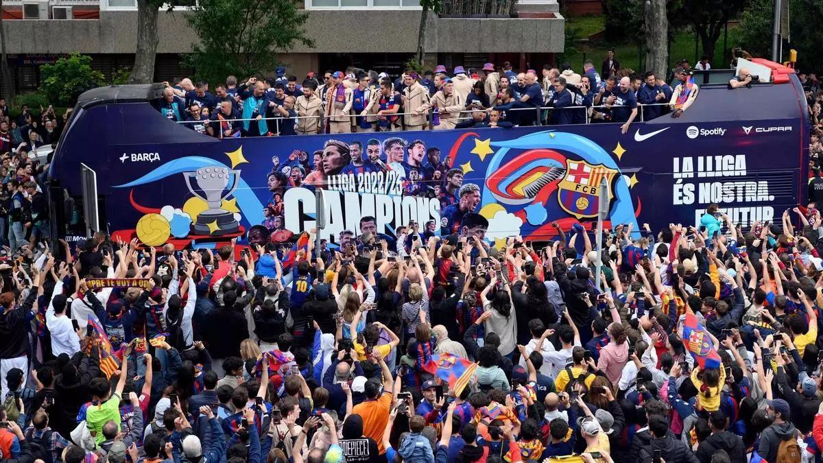 La rúa del Barça 2023