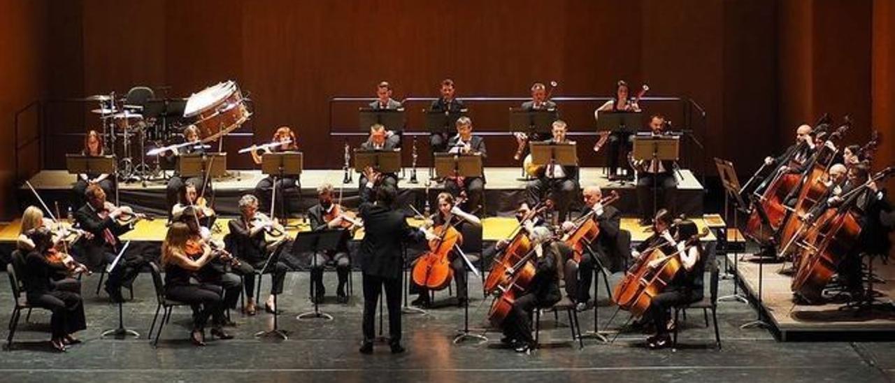 La Orquesta de Córdoba, durante una actuación.