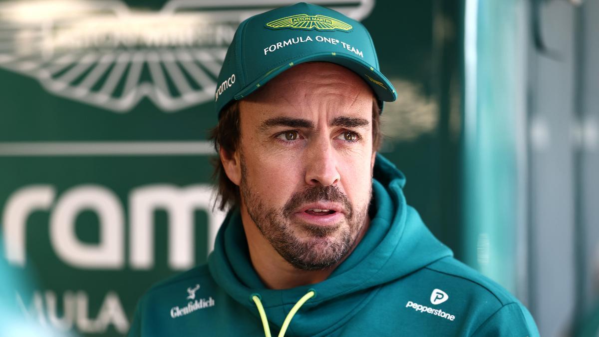 Fernando Alonso, este viernes el circuito de Shanghai.