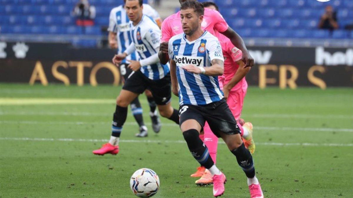 Embarba parece que se va a quedar en el Espanyol esta temporada.