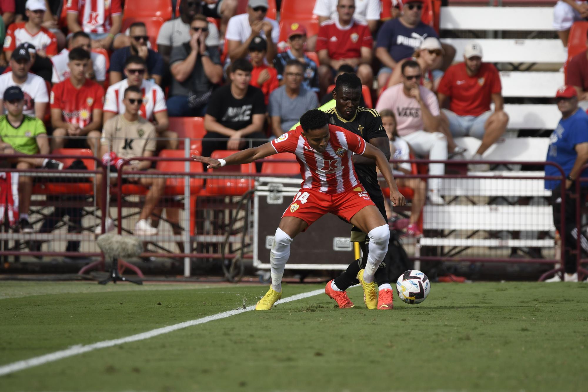 Las mejores imágenes del encuentro entre el Almería y el Celta