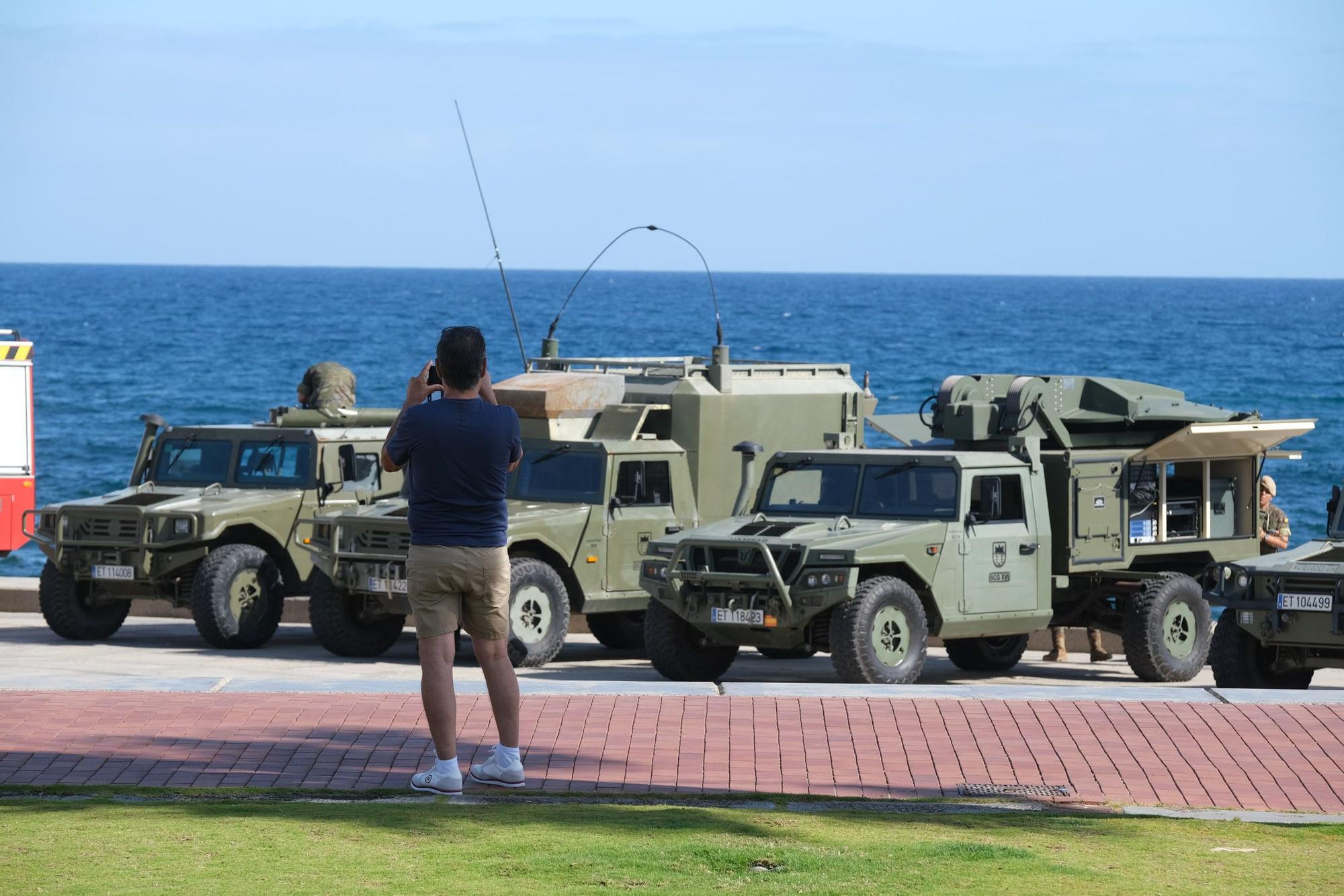 Celebración del Día de las Fuerzas Armadas en Las Palmas de Gran Canaria