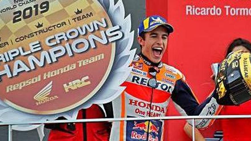 Marc Márquez va aconseguir la dotzena victòria de l&#039;any.