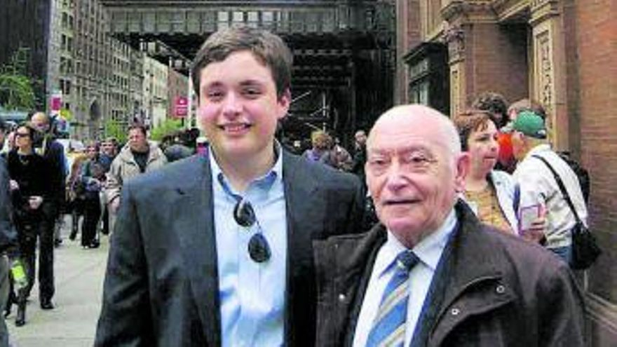 Bernat Pomar y Francisco G. Fullana en Nueva York. ARCHIVO F.G.F.