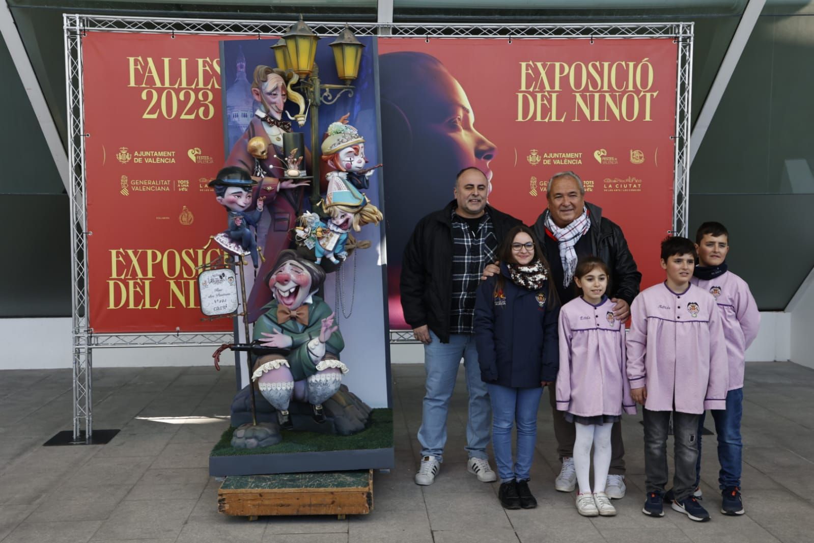 Llegan los primeros "ninots" a la Exposición de Fallas 2023