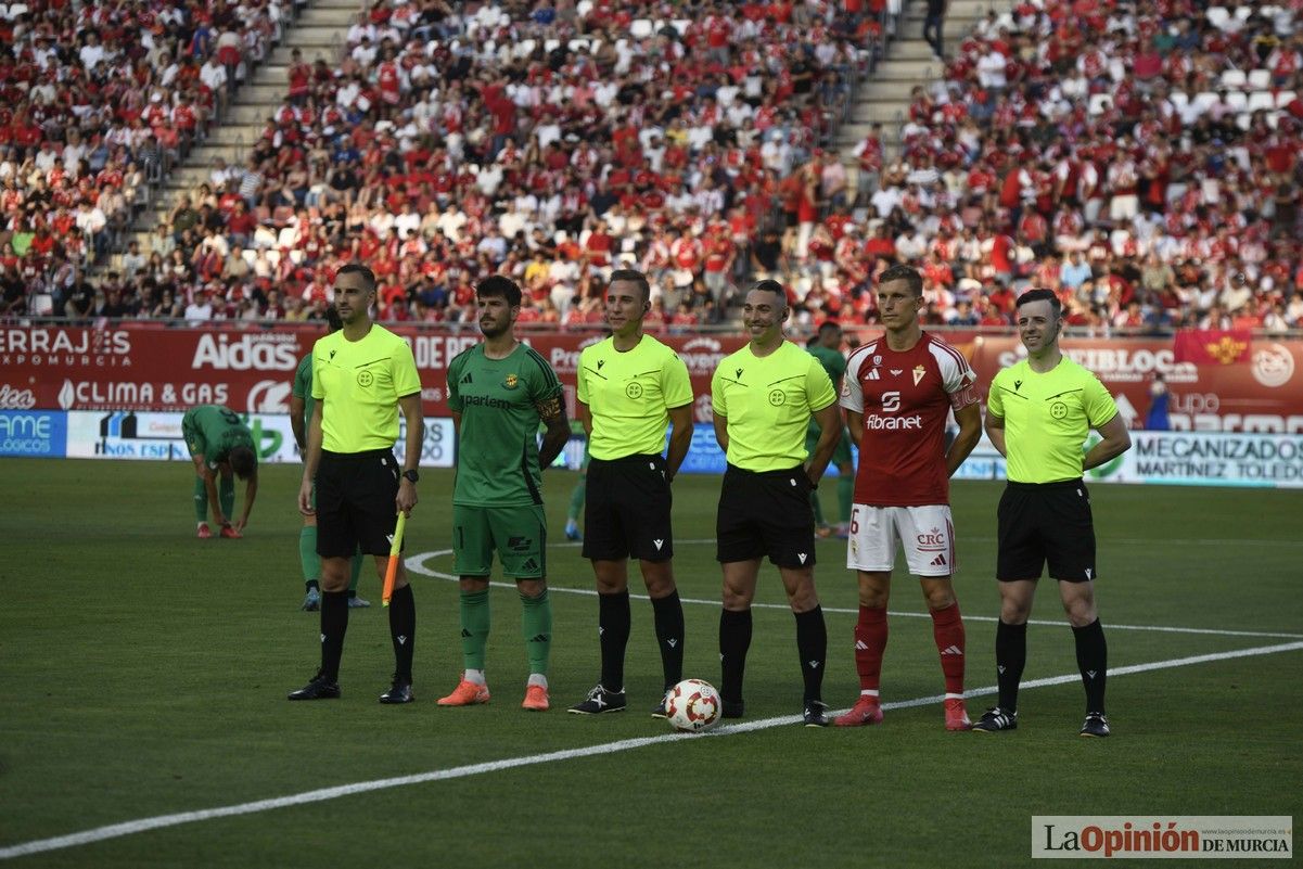 Así fue el encuentro del play off del Real Murcia y el Nástic en la lucha por el ascenso