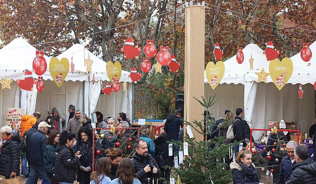 Parets celebra la Fira de Nadal amb comerços locals i activitats per a tots els públics Parets celebra la Fira de Nadal amb comerços locals i activitats per a tots els públics