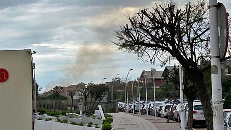 Sofocado un incendio en el área recreativa del pinar de Salinas