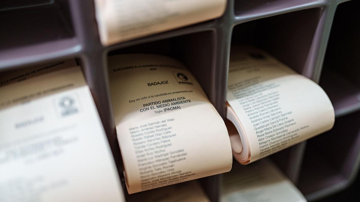 ¿Qué han votado tus parientes en las elecciones de Extremadura? Mapa de resultados calle a calle