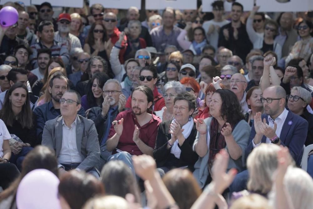 Pablo Iglesias protagoniza el acto central de Unidas Podemos en Mallorca