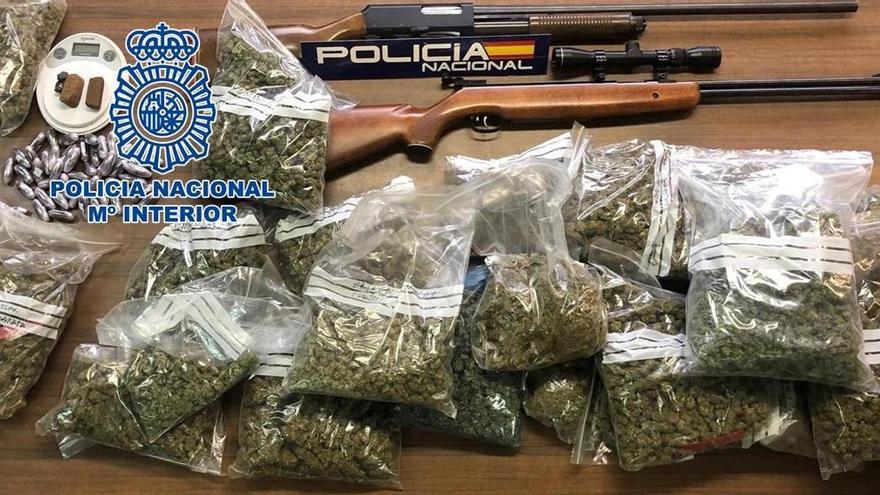 Detenido en Córdoba por posesión de marihuana y 46 bellotas de hachís