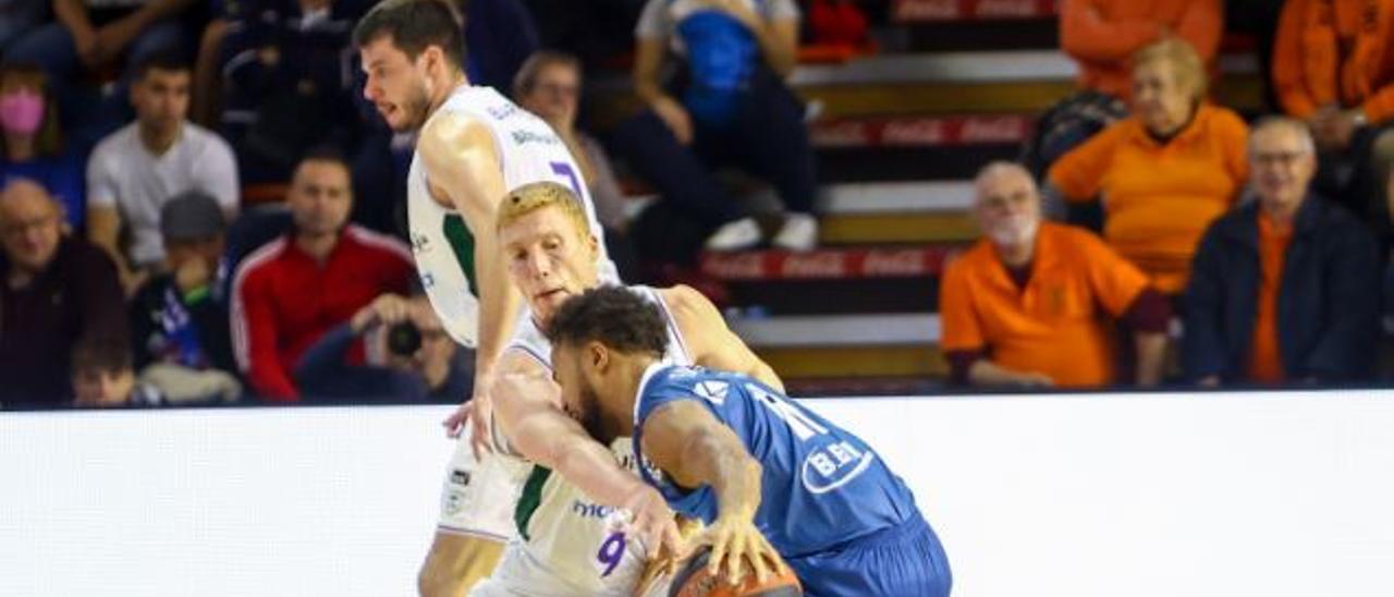 Alberto Díaz y Barreiro, en el partido de Liga jugado en Fuenlabrada.