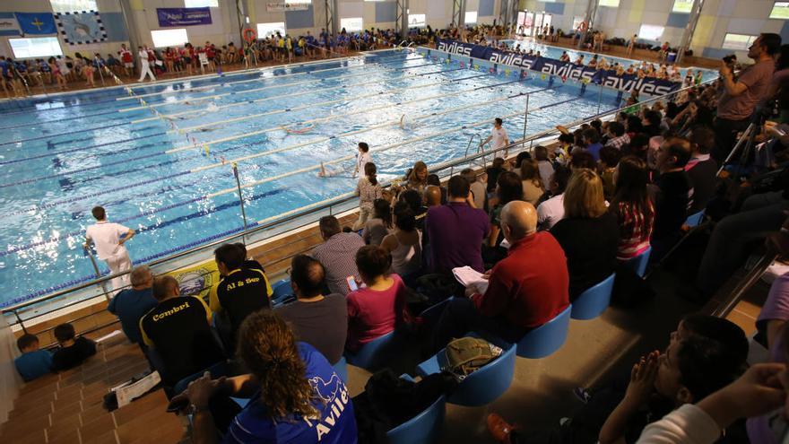 Piscina del polideportivo del Quirinal.