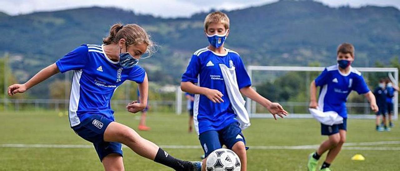 Participantes en el campus del Oviedo. | Real Oviedo