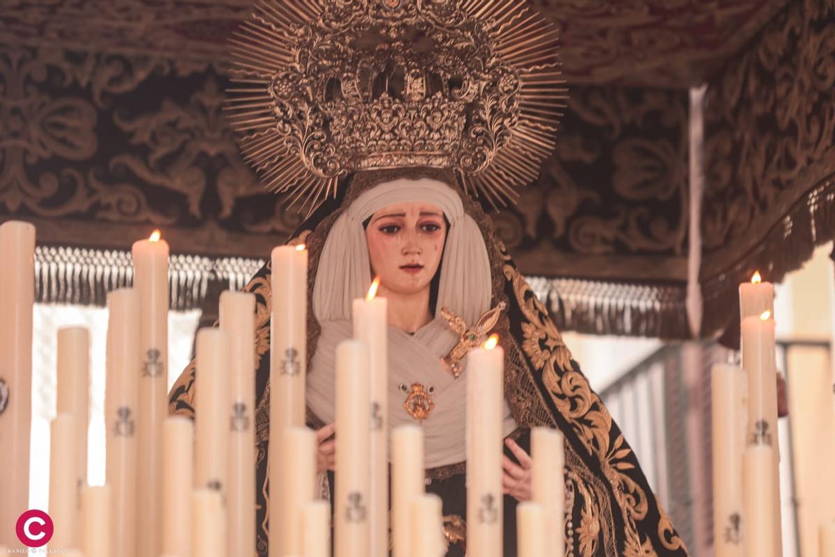 Hermandad Servitas en Doña María Coronel