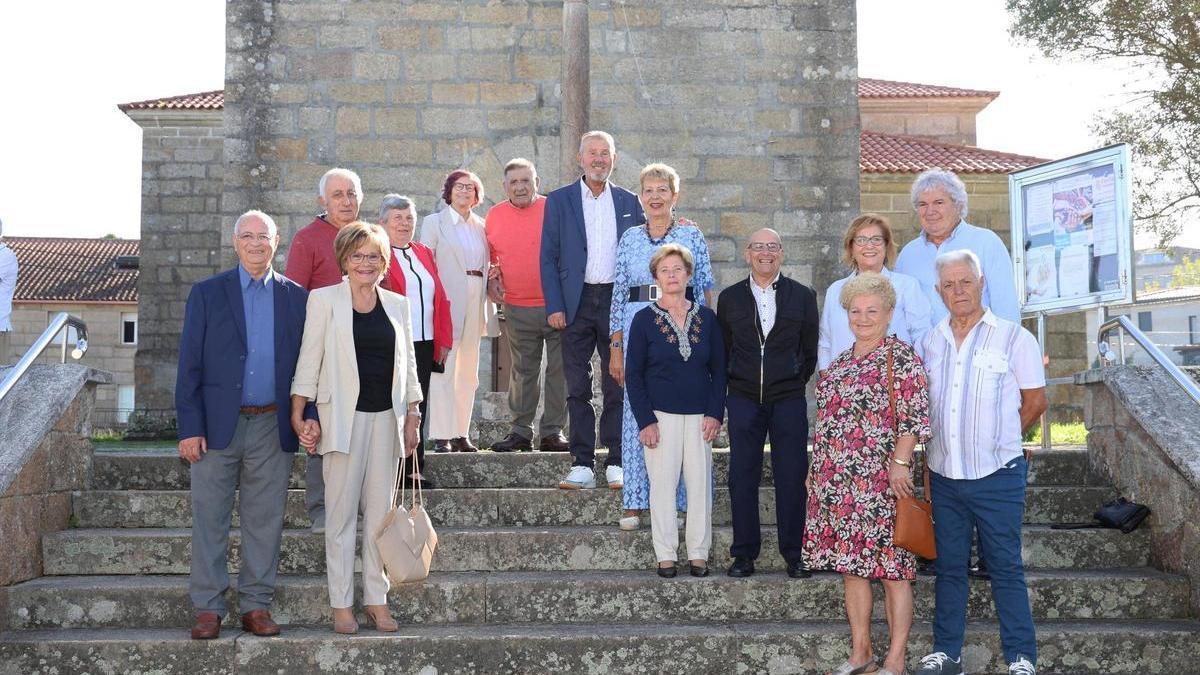 Bodas de oro con la asociación AVOA de Coruxo.
