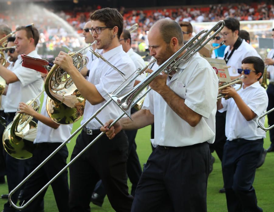 La Sociedad Musical 'La Marinense' de Marines, en Mestalla