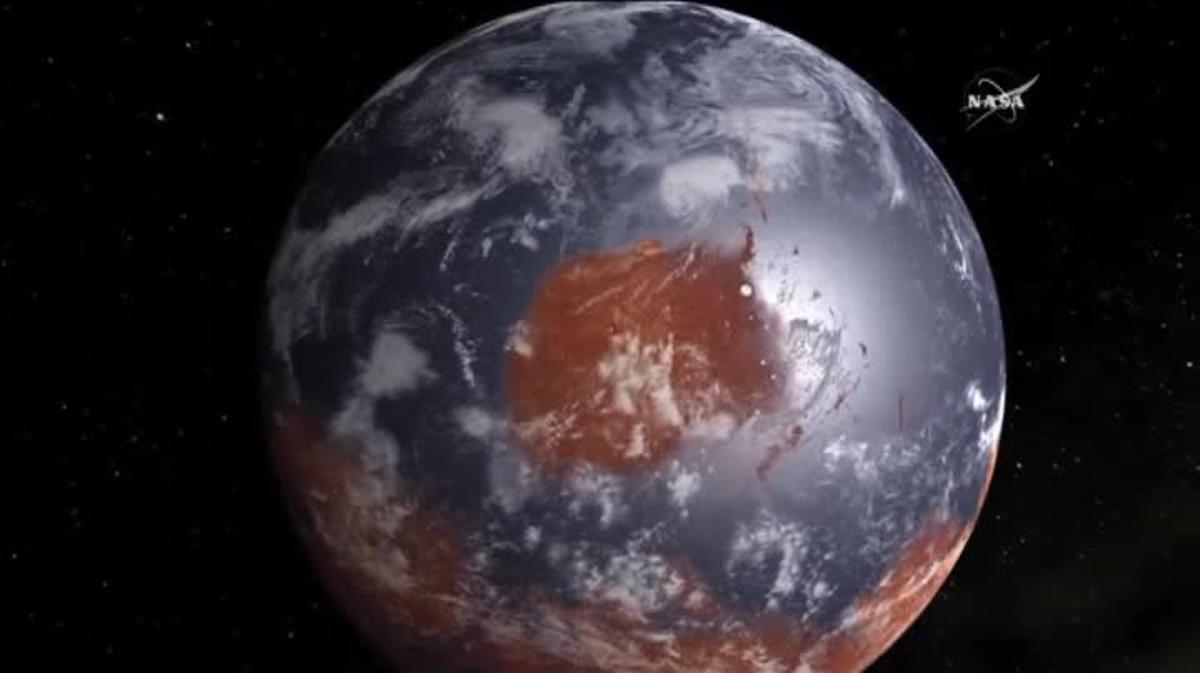 La NASA muestra pruebas de posible vida en Marte.