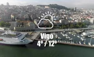 El tiempo en Vigo: previsión meteorológica para hoy, domingo 18 de enero