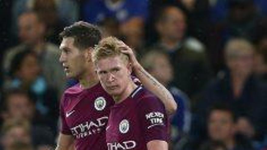 De Bruyne va fer el gol del City