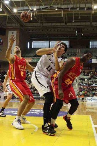 Partido de baloncesto UCAM-Bilbao