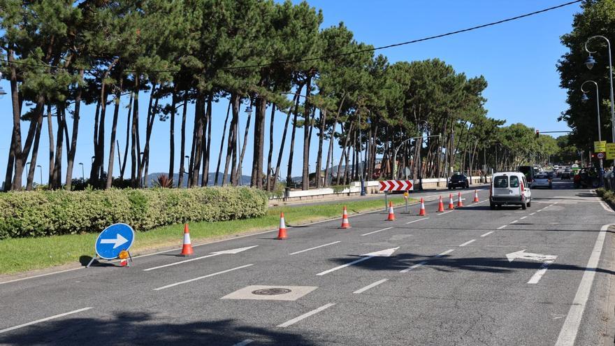 Cortes de tráfico en Vigo: Samil reordena su circulación por O Marisquiño