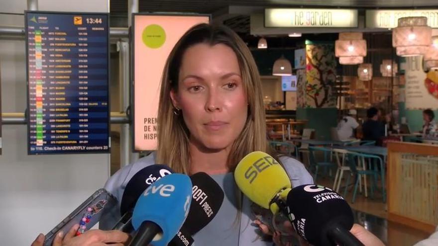 María Fernández asiste al Comité de Coordinación Aeroportuaria de Canarias
