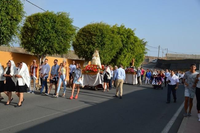 Clausura de las fiestas del Caracol en Telde