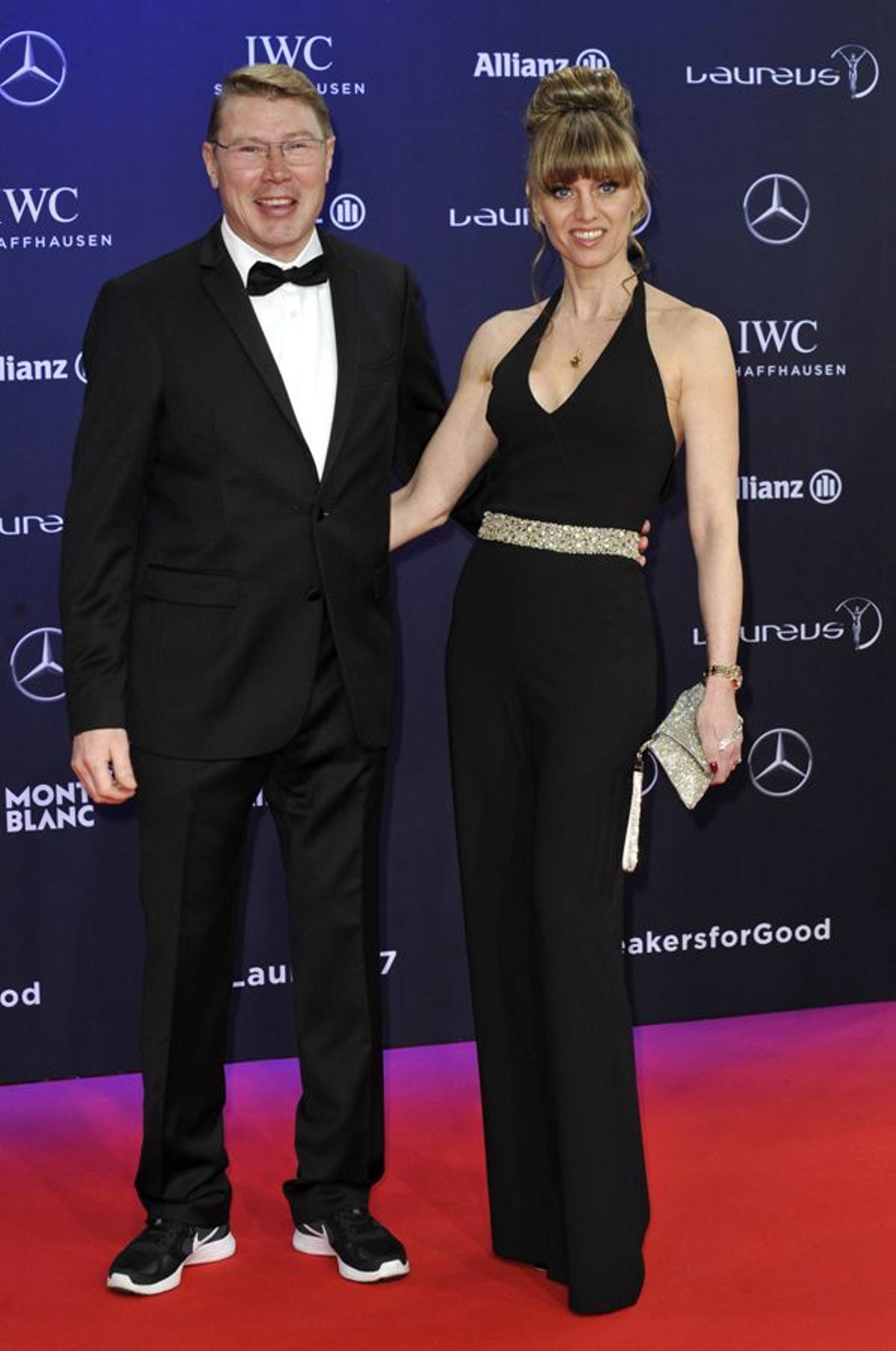 Premios Laureus 2017: Mika Hakkinen y Marketa Remesova