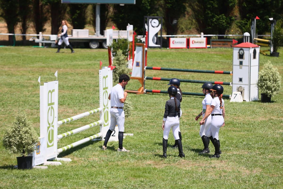 En imágenes: La primera jornada del Concurso Hípico de Luanco