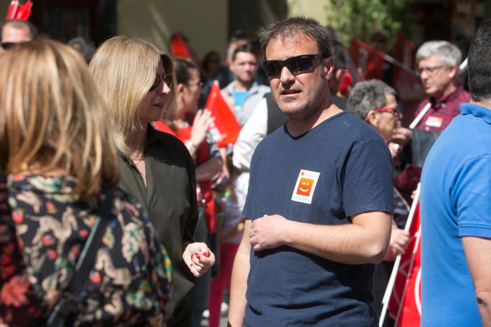 Los sindicatos convocan una manifestación para pedir empleos decentes y un equilibrio presupuestario para las jubilaciones