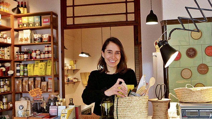 Maria Jose? Aguilar hat vor Kurzem ihren Kleinwarenladen in Sant Jaume eröffnet - mit originellen Produkten für den täglichen Gebrauch.