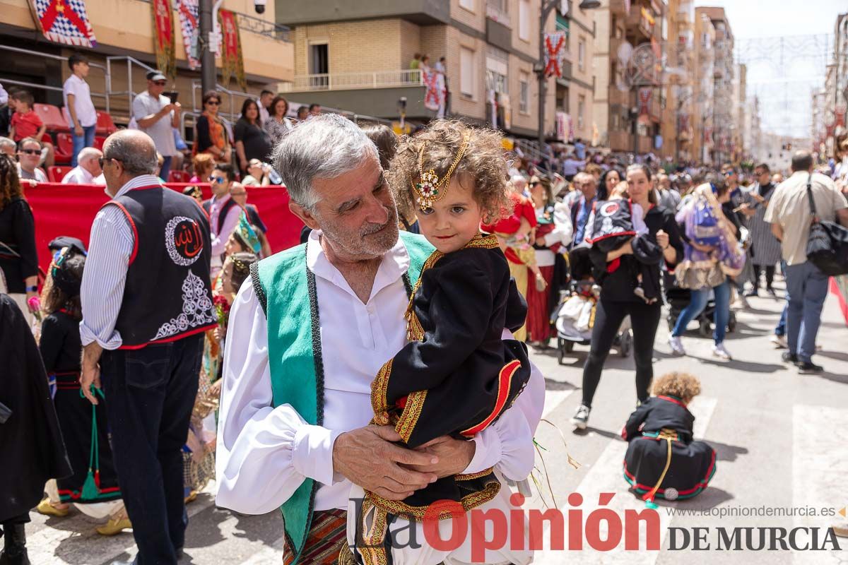 Desfile infantil del Bando Moro en las Fiestas de Caravaca