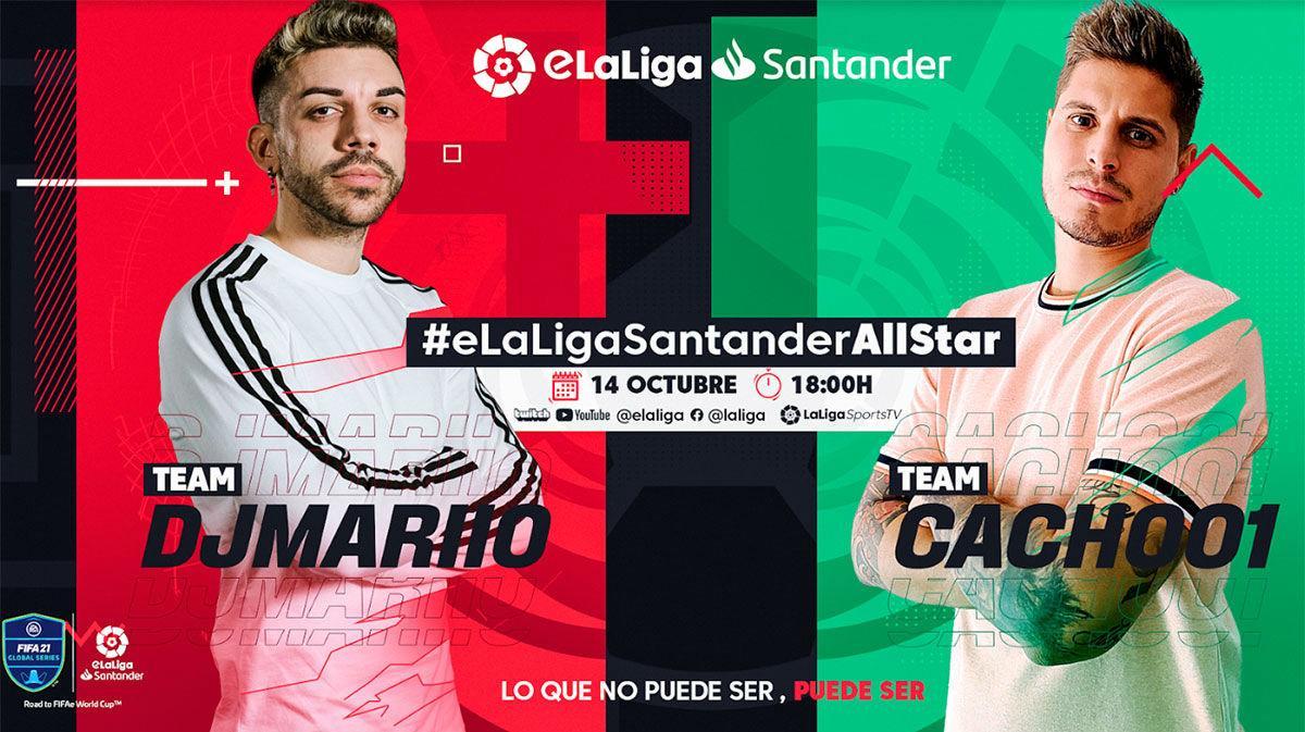 #eLaLigaSantanderAllStar, el pistoletazo de salida a la nueva temporada de eLaLiga Santander