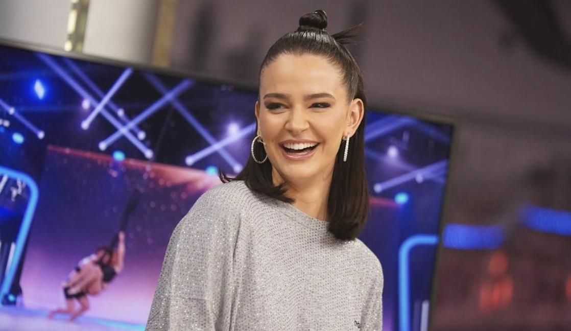 Laura Escanes en su visita a El Hormiguero