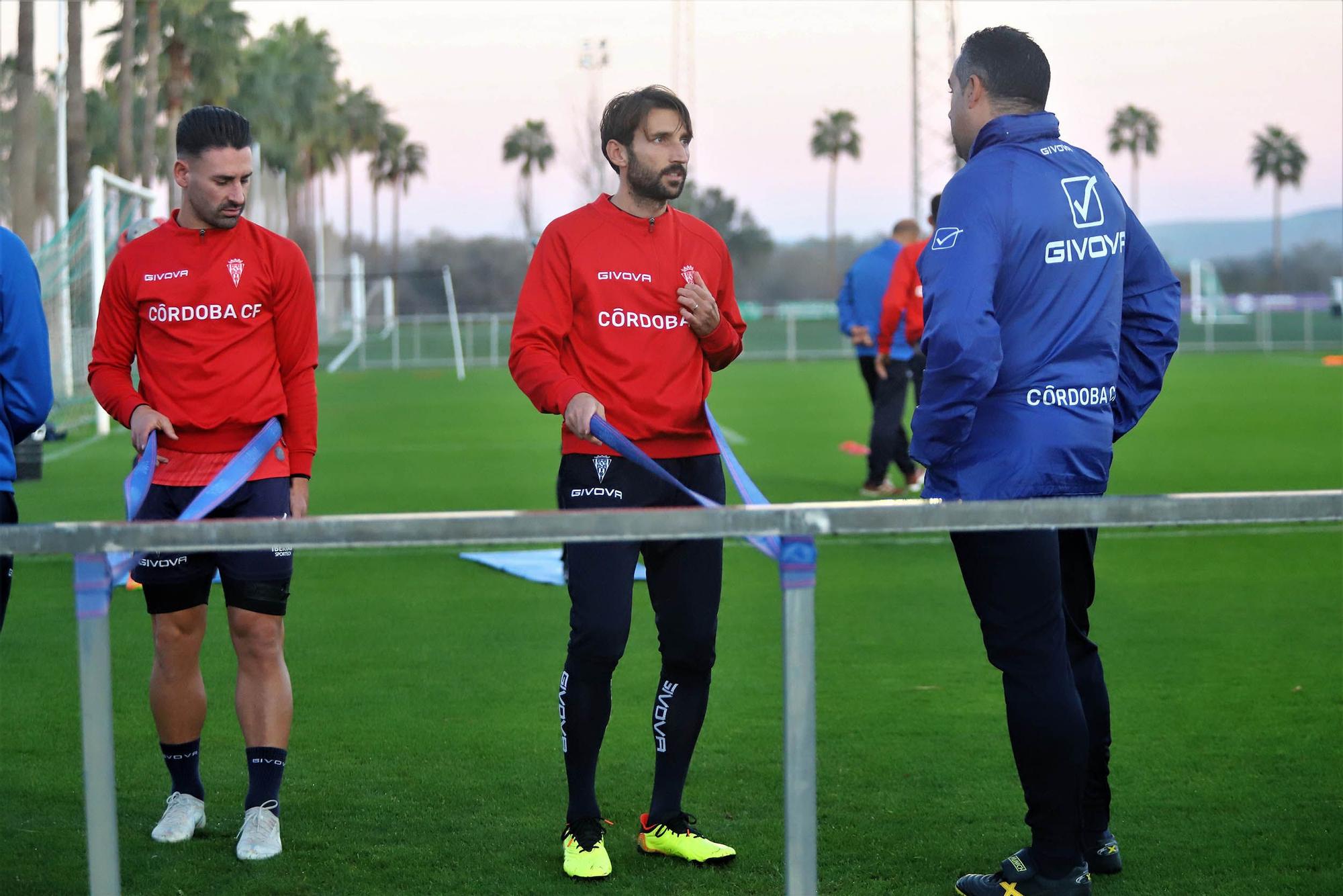 El Córdoba CF regresa la trabajo con el ánimo muy alto