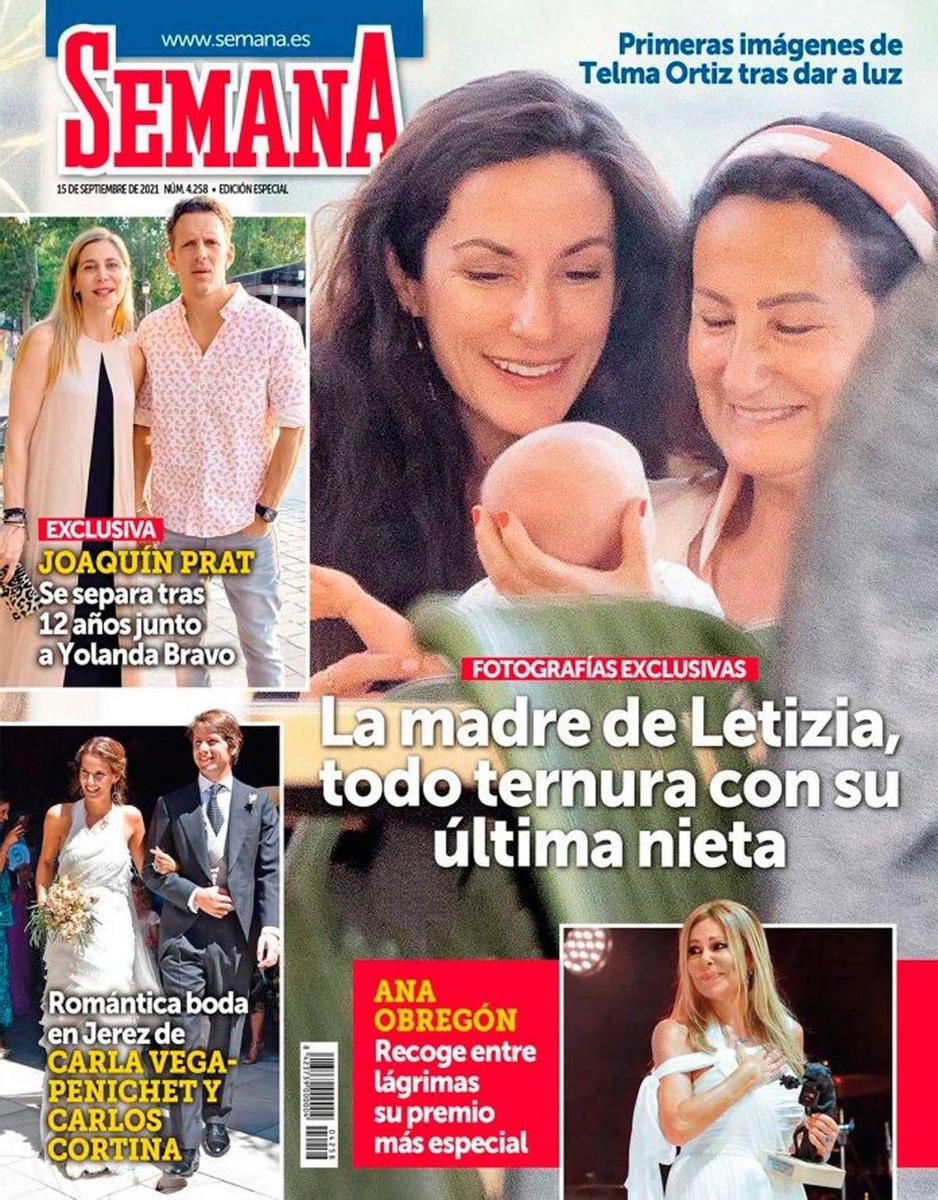 Portada Semana del 8 de septiembre de 2021