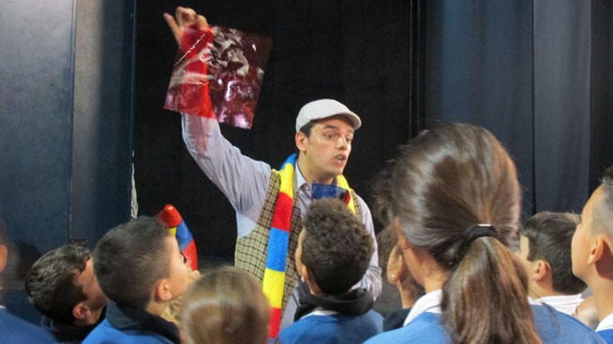 Más de 200 escolares celebrarán el Día Mundial del Teatro en el Cuyás