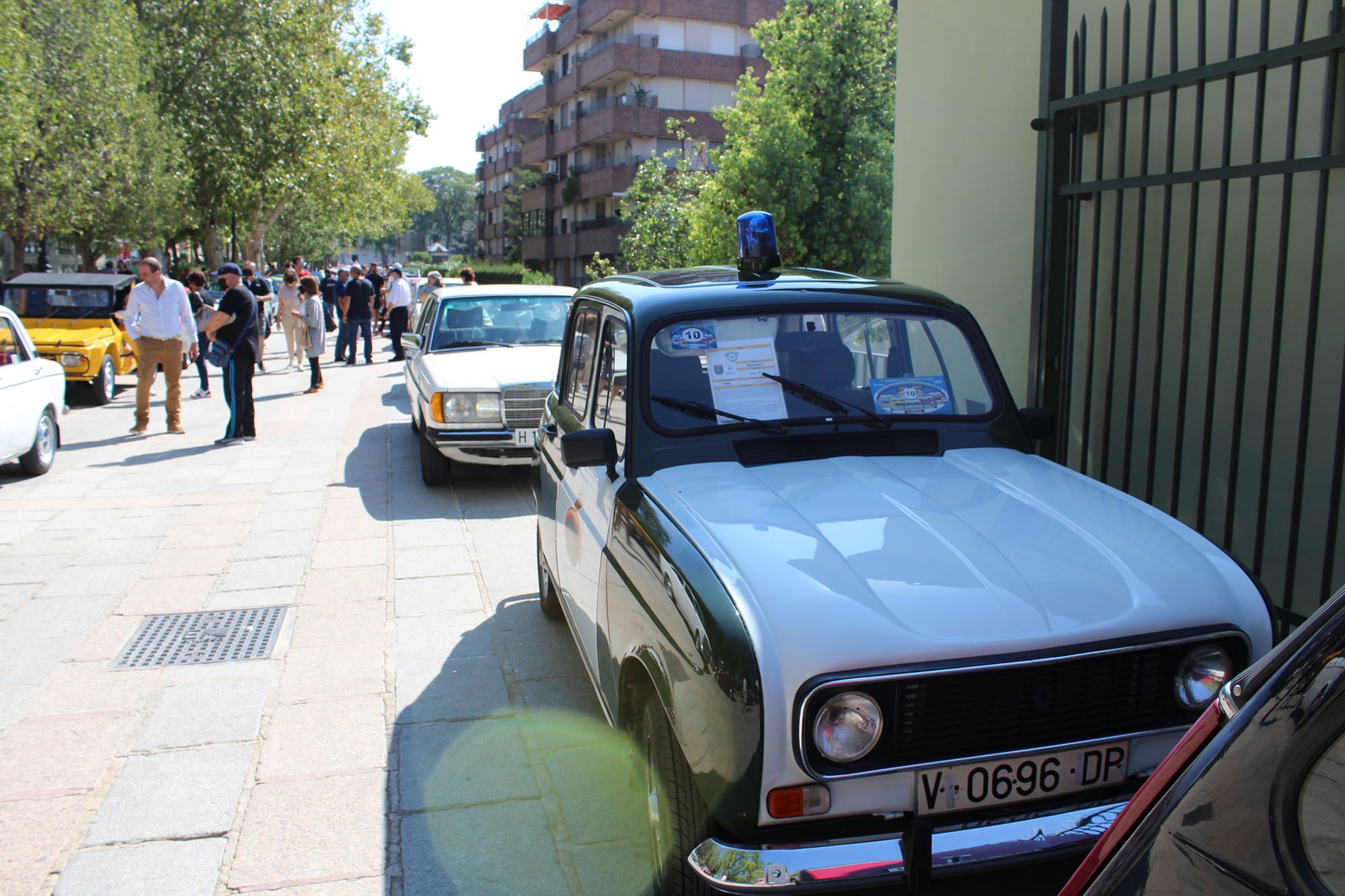 Concentración de coches clásicos en Antequera