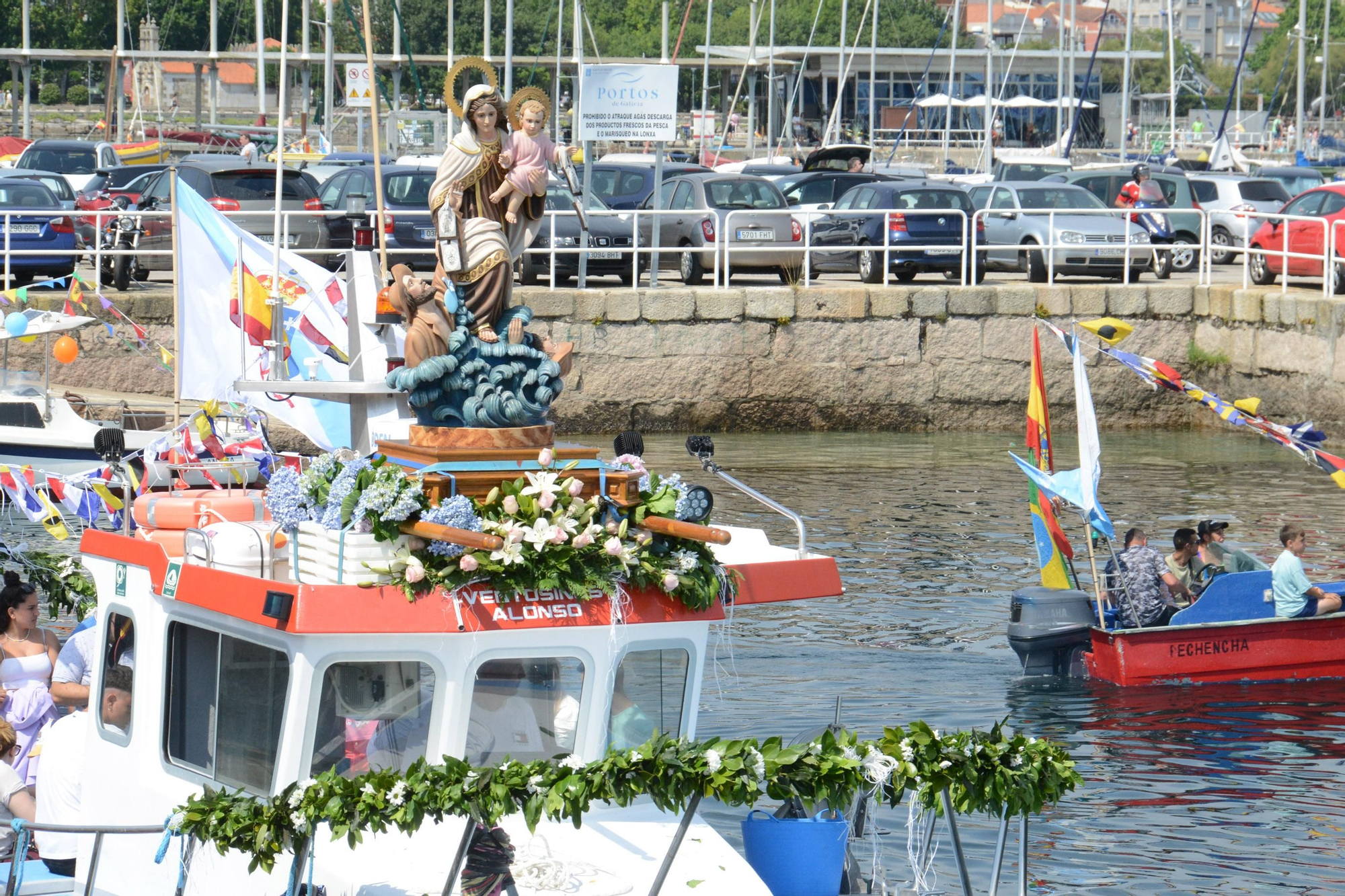 Las celebraciones de la Virgen de Carmen en Cangas