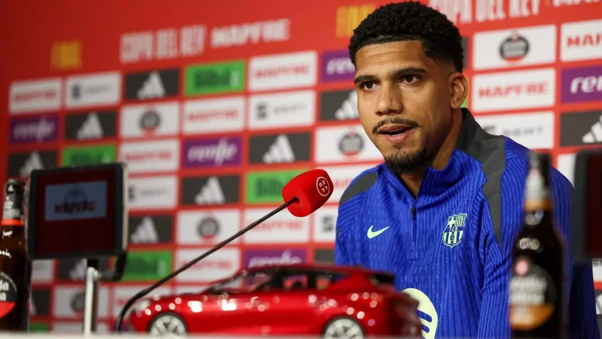 Ronald Araujo: "Vamos a ir a buscar los máximos títulos posibles"