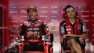 Ducati se tambalea y Márquez no se esconde: “La moto es crítica, pero yo también”
