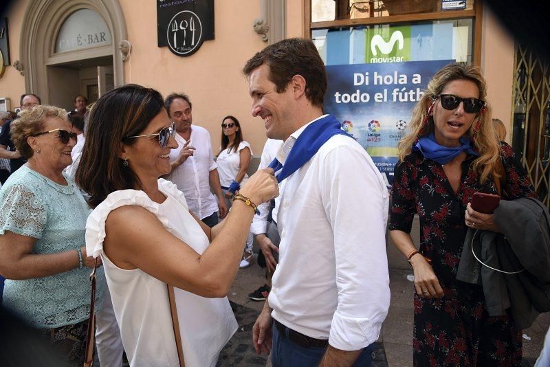 Visita de Pablo Casado a Tarazona