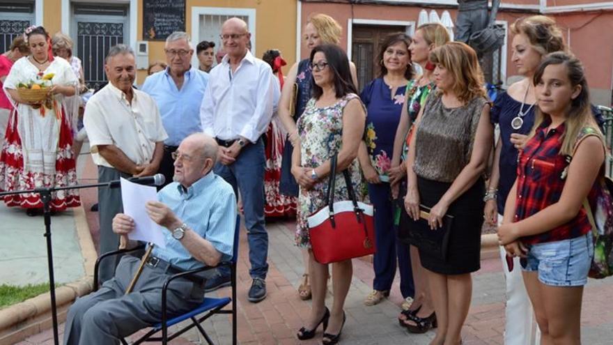 La distinción reconoce toda una vida dedicada a la huerta.