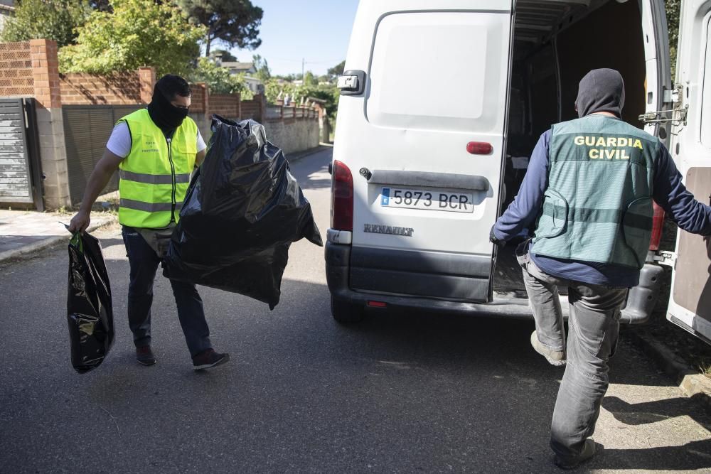 Operació antidroga de la Guàrdia Civil amb epicentre a Vidreres